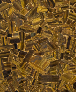 TIGER EYE GOLD TILE SELECTION GOLD INLAY