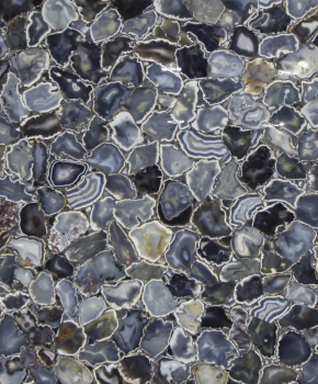 AGATE GREY NATURAL CRUST
