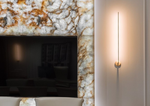 Дуэт благородного мрамора и стильного кварцита