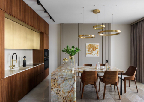 Столешницы из кварцита: акцент на натуральную красоту