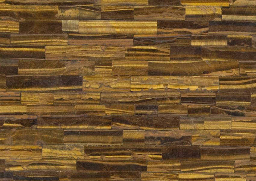 TIGER EYE GOLD BRICK